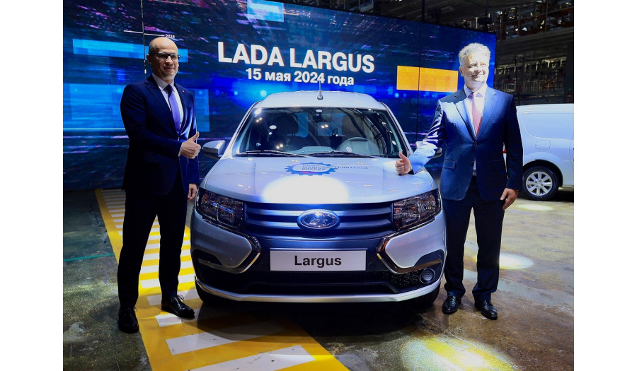 АвтоВАЗ до конца 2024 года начнет производство электрической Lada Largus