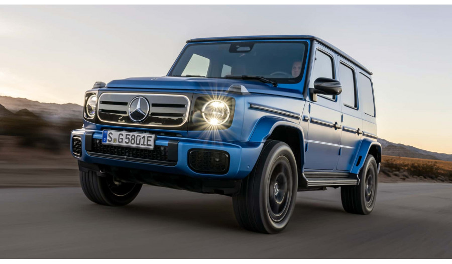 Электрический Mercedes-Benz G-класса станет на 40% дальнобойнее уже через два года